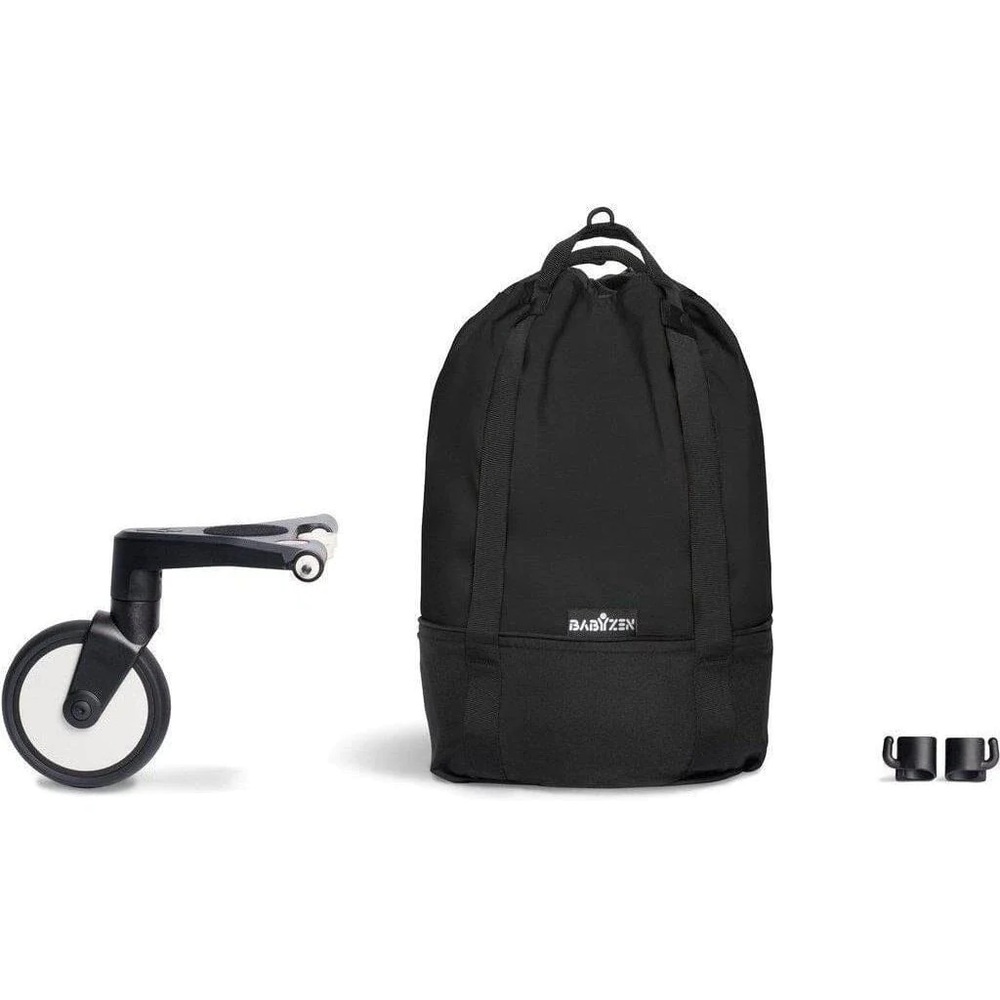 Babyzen YOYO Rolling Bag with Mini Board - Black